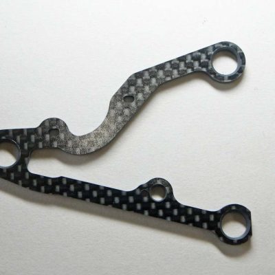 A2167F Front Lower Carbon Arm (1mm Short) (1pc): MTC2R