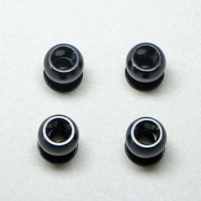 A2817 6mm Aluminum Balls Black (4pcs): MTC2R