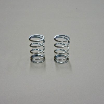 MUG E2545 F/R Shock Spring Silver (2pcs): GT7, GT7E