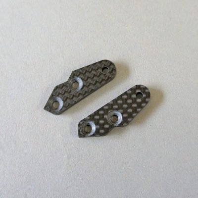 MUG E2153 Graphite Front Hub Carrier Arm Mounts L/R: X8