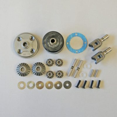 MUG E2257 H.T. Front/Rear Differential Set 44T: X8
