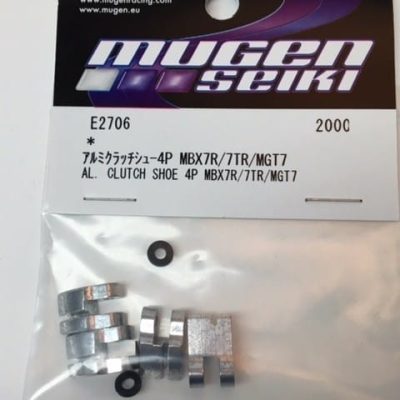 MUG E2706 Al Clutch Shoe (4pcs): X8,7R, 7TR, GT7
