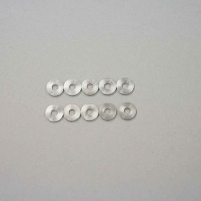 MUG H0181B-G 3mm Alum Spacer 1.0mm Thick Gray (10pcs)