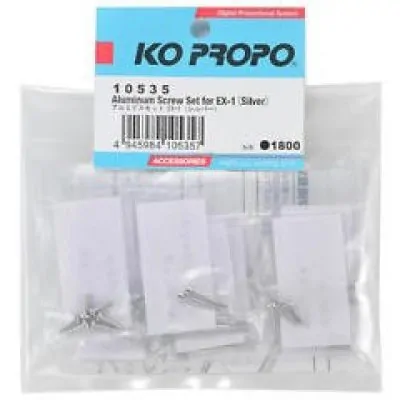 10535 KO Propo EX-1 KIY Aluminum Screw (Silver)
