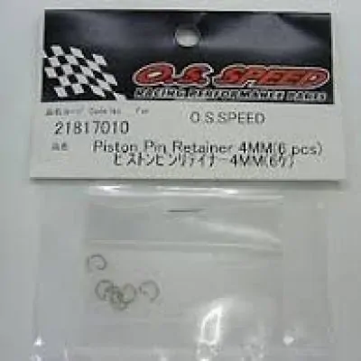 O.S. 4mm Piston Pin Retainer (6) - 21817010