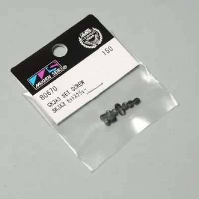 MUG B0670 SK 3x3 Set Screw (10pcs)