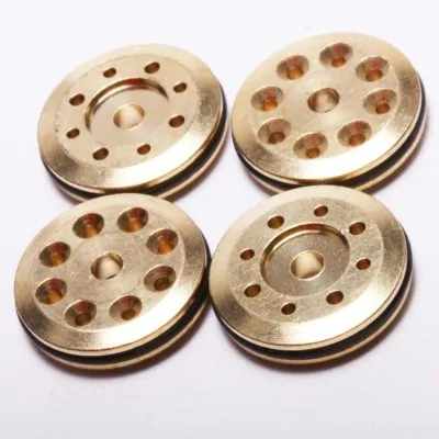 FP2124 FP 8-Hole Brass Pistons 4 x 1.15mm - 4 x 1.35mm (Set of 4)