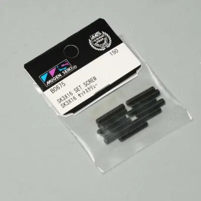 B0675 SK 3x16 Set Screw (10pcs)