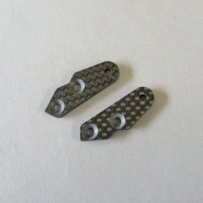 MUG E2153 Graphite Front Hub Carrier Arm Mounts L/R: X8