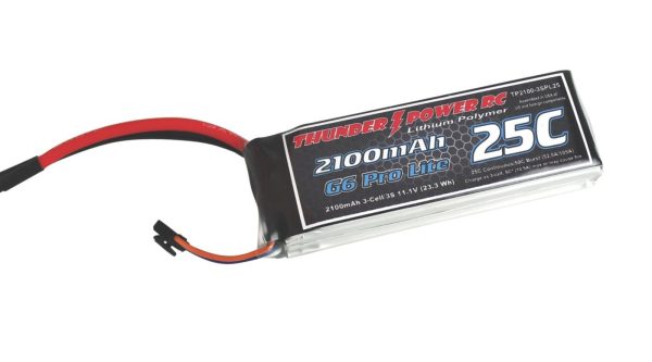 BATERIA THUNDER POWER 2100mAh 3S 11.1V G6 Pro Lite 25C LiPo