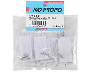 10535 KO Propo EX-1 KIY Aluminum Screw (Silver)