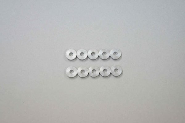 MUG H0181C-G 3mm Alum Spacer 2.0mm Thick Gray (10pcs)