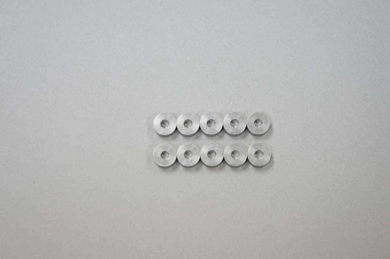 MUG H0181D-G 3mm Alum Spacer 3.0mm Thick Gray (10pcs)