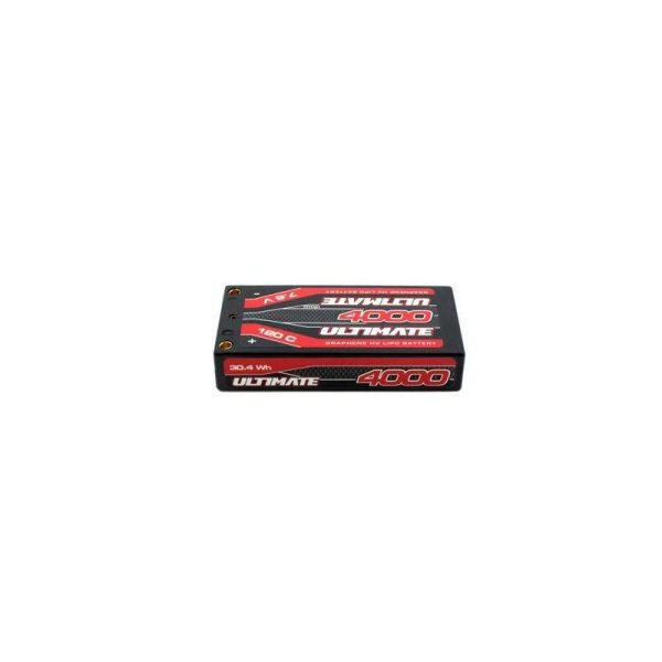 BATERIA ULTIMATE GRAPHENE HV LCG LIPO SHORTY 4000MAH 7.6V 120C 4MM - FORMULNHA E 1/5