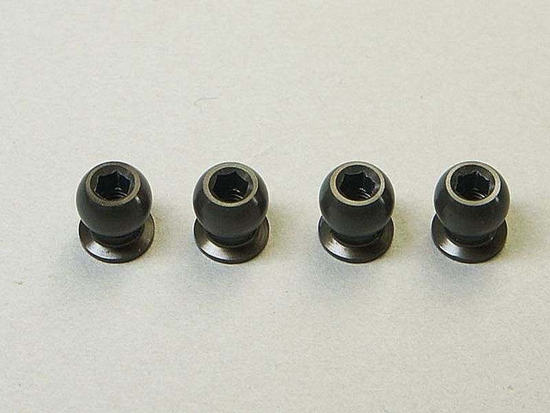 A2814 6mm Aluminum Ball (4pcs): MTC2