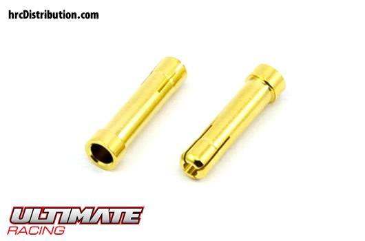 CONECTOR - Gold - Adapter - 4.0mm PARA 5mm (2 pcs)