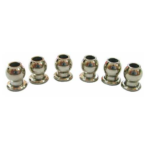 HN-E-37 6MM BALL & SOCKET (12PCS.)