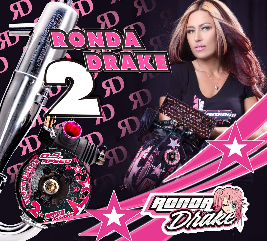 O.S. Speed B21 Ronda Drake 2 .21 Pink Edition Engine