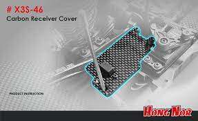 HN X3S-47 X3 X3GT - carbon battery cover