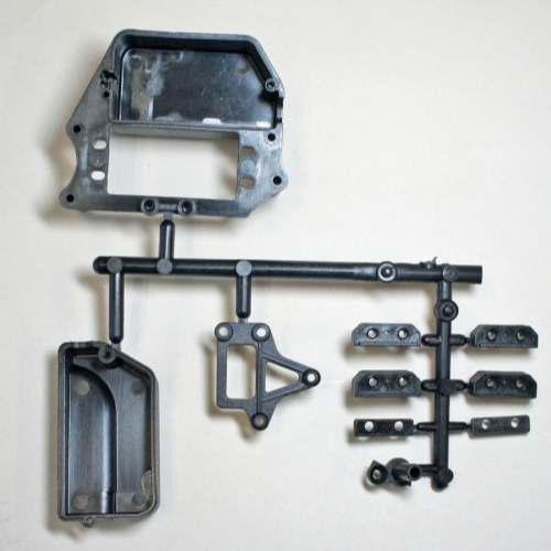 E2323-B Servo Mount & Receiver Box: X8RE