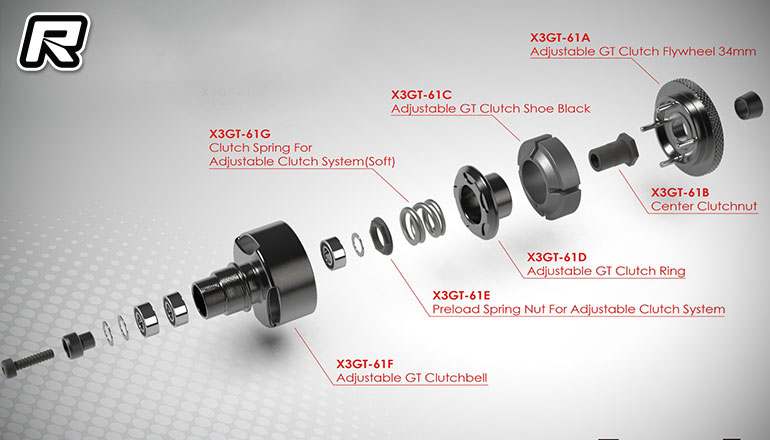 HN-X3GT-61 - Adjustable GT Clutch Set (new)