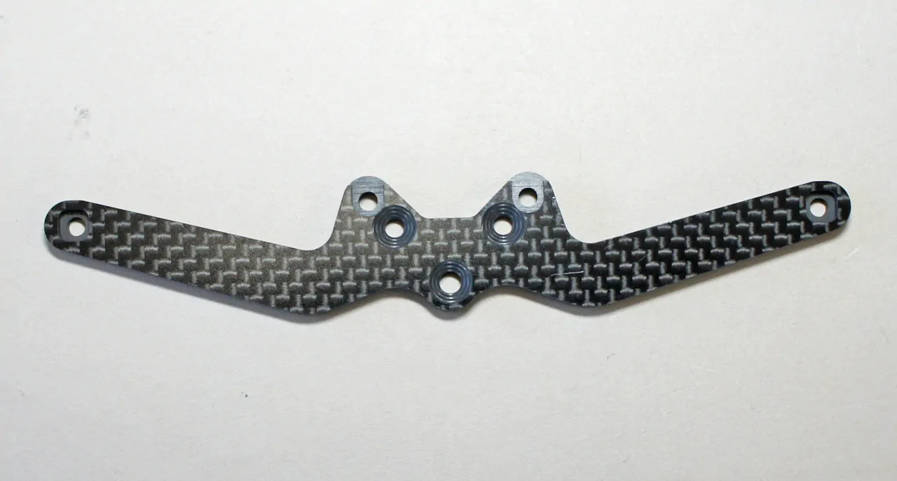 A2442 Carbon Rear Body Mount Plate: MTC3